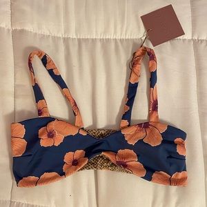 Acacia Corfu Top in Hibiscus